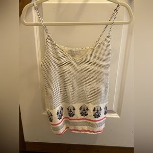 Lucky Brand Sleeveless Camisole Top with Adjustable Straps - Size S